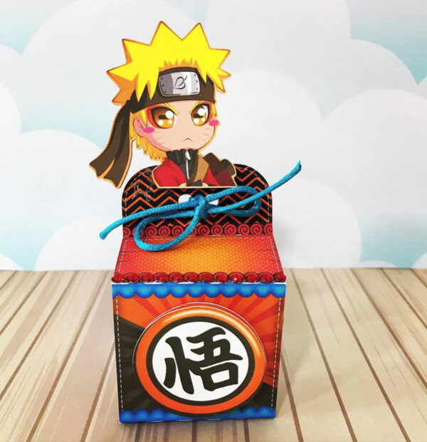 Kit Festa Pronta Naruto - Arquivo Digital
