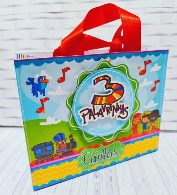 Kit Festa Só um bolinho 3 Palavrinhas - Arquivo Digital