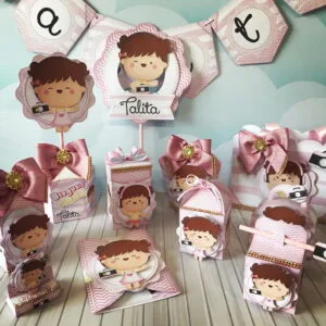 Kit Festa Só um bolinho Blogueirinha - Arquivo Digital