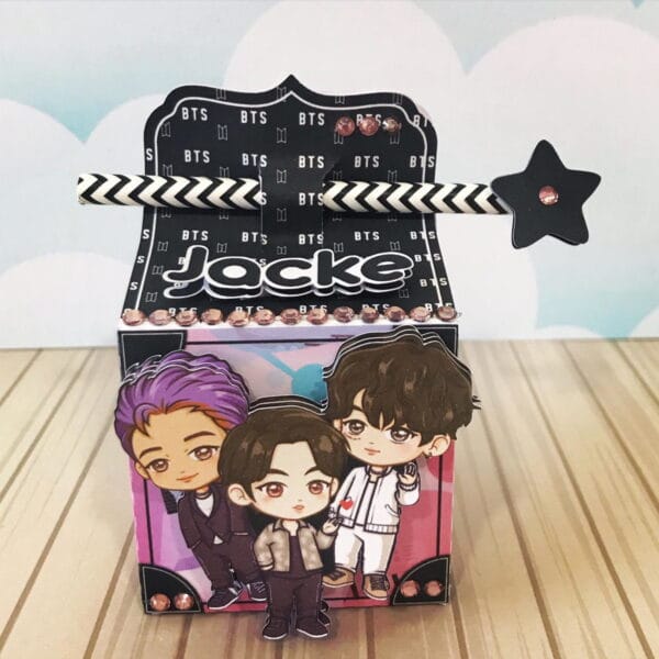 Kit Festa Só um bolinho Bts Cute - Arquivo Digital