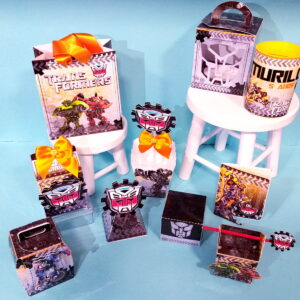 Kit Festa Transformes - Arquivo Digital
