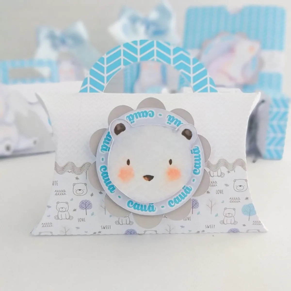 Kit Festa Urso Polar - Arquivo Digital 3 Kit Festa Urso Polar - Arquivo Digital
