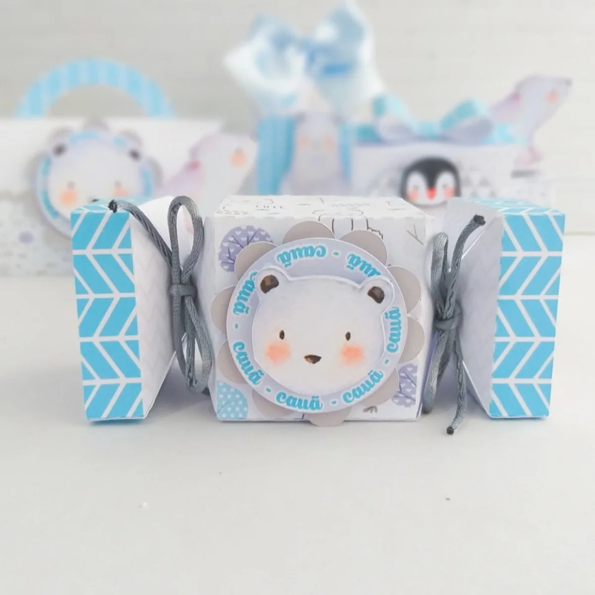 Kit Festa Urso Polar - Arquivo Digital 5 Kit Festa Urso Polar - Arquivo Digital