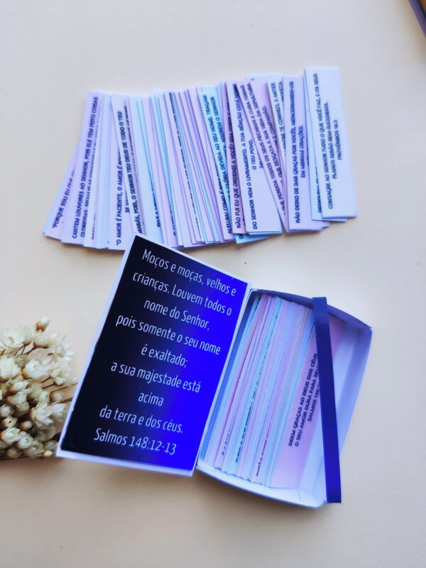 Kit Mini Bíblia Religioso Versículos - pdf e Png