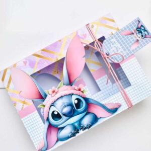 kit mini confeiteiros pascoa lilo e stitch em studio e pdf