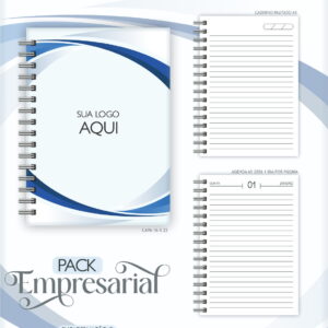 kit papelaria empresarial 2026 para personalizar