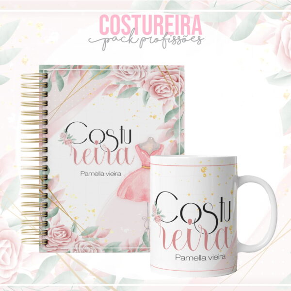 Kit para Encadernação Costureira - Arquivo Digital