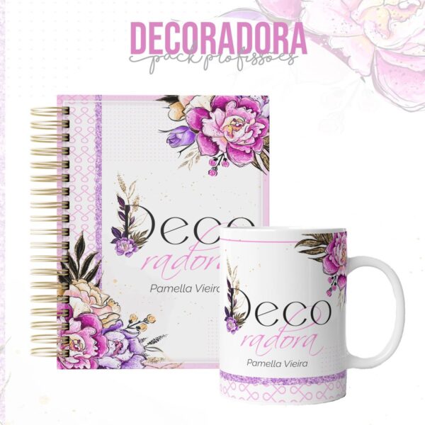 Kit para Encadernação Decoradora - Arquivo Digital