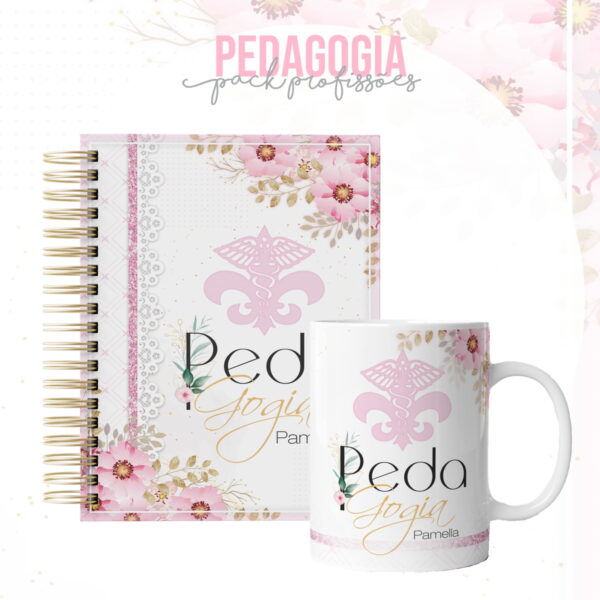 Kit para Encadernação Pedagogia - Arquivo Digital