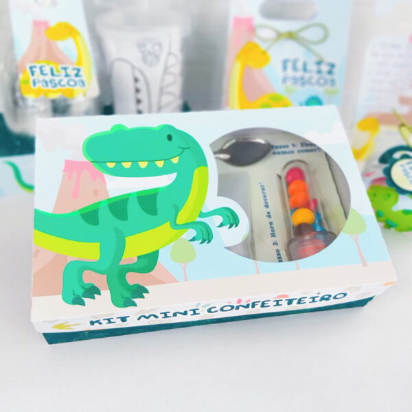 Kit Páscoa Dinossauros - Arquivo Digital
