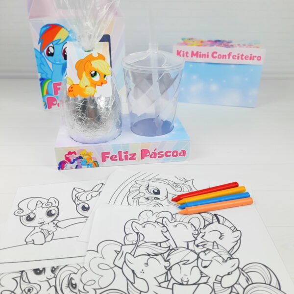 Kit Páscoa My Little Poney - Arquivo Digital