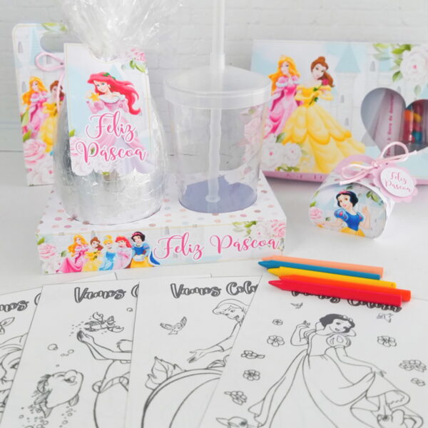 Kit Páscoa Princesas - Arquivo Digital