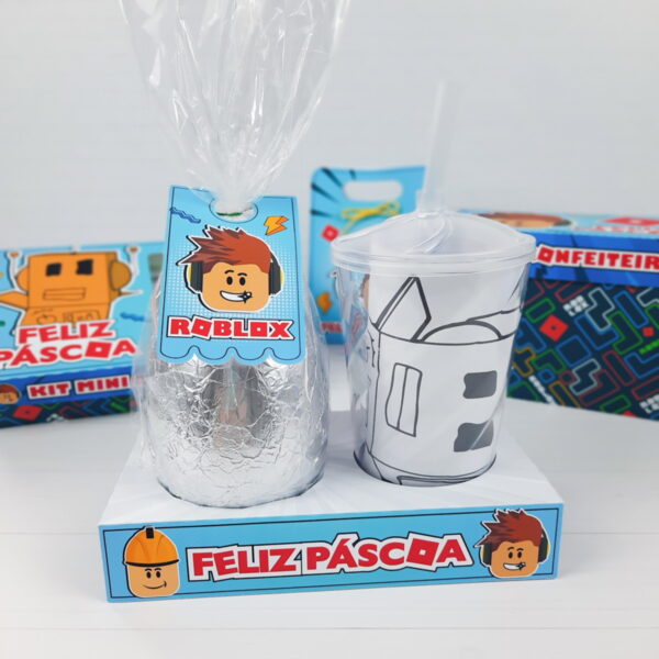 Kit Páscoa Roblox - Arquivo Digital