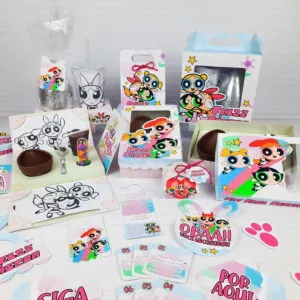 Kit Páscoa Super Poderosas - Arquivo Digital 9 Kit Páscoa Super Poderosas - Arquivo Digital