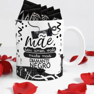 Kit Personalizado para Caneca Dia das Mães - Chocolate Temático