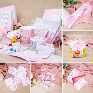 Kit Printables Dia Das Mães Card Caneca Tubolata Mimos Fofos