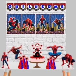 Kit Só um Bolinho Homem Aranha - Arquivo Digital