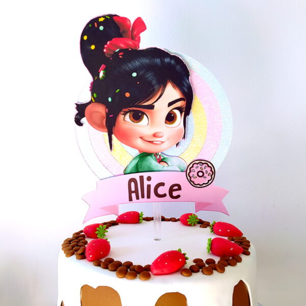 Kit Só um bolinho Princesa Vanellope - Arquivo Digital
