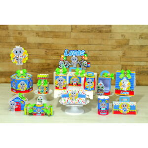 Kit Só um bolinho Robozinho - Arquivo Digital