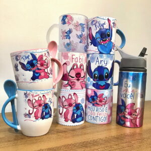 kit stitch sublimacao com 12 artes em png e bonus