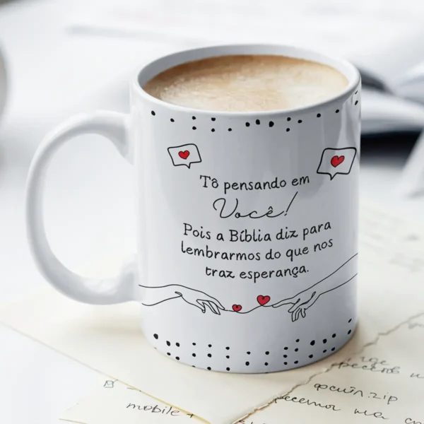 Kits de Arte para Caneca: Cantadas Cristãs em Estilo Único