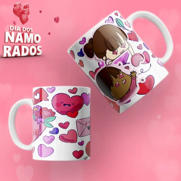 Kits de Artes para Canecas - Celebre o Amor!