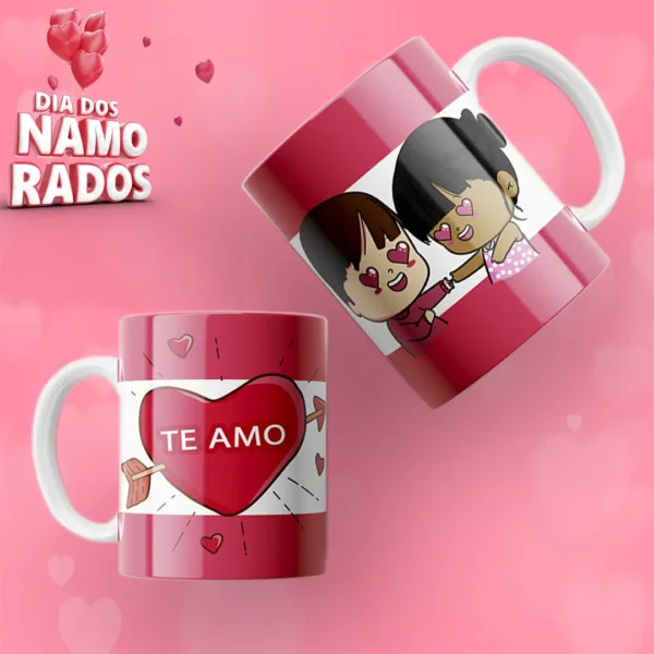 Kits de Artes para Canecas - Celebre o Amor!