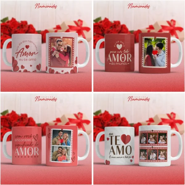 Kits de Design para Presentes de Dia dos Namorados
