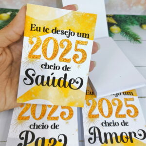 Lembrancinhas Ano Novo 2025 - Arquivo Digital