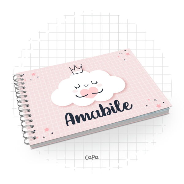 Livro de Assinaturas Nuvem Menina - Arquivo Digital