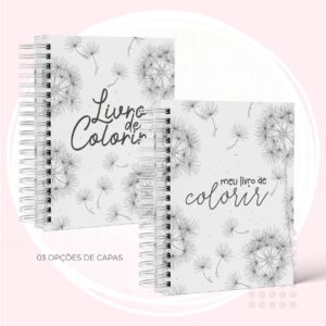 Livro de Colorir Adulto 1 - Arquivo Digital
