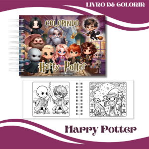livro de colorir harry potter pdf para imprimir