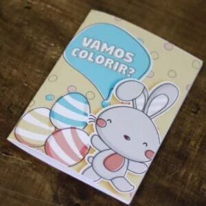 Livro de Colorir Páscoa - Arquivo Digital