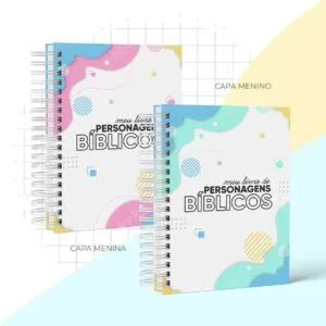Livro de Colorir Personagens Bíblicos - Arquivo Digital