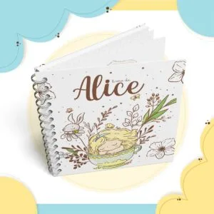 Livro do bebê Alice - Arquivo Digital