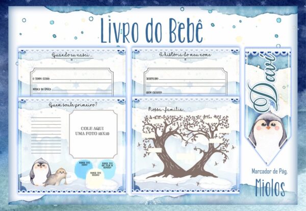 Livro do Bebê Amigos do Gelo - Arquivo Digital