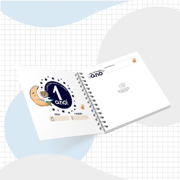 Livro do Bebê Animais Astronautas - Arquivo Digital