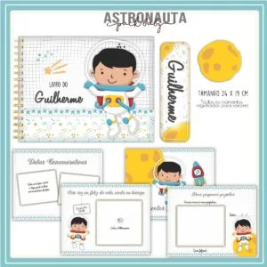 Livro do Bebê Astronauta- Arquivo Digital
