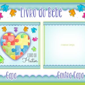 Livro do Bebê Autismo Menino - Arquivo Digital