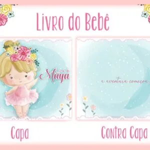 Livro do Bebê Bailarina II - Arquivo Digital