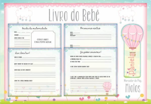 Livro do Bebê Balão - Arquivo Digital
