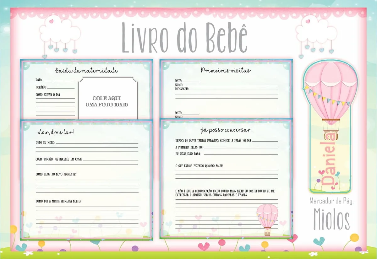 Livro do Bebê Balão - Arquivo Digital