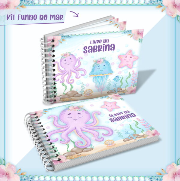 Livro Do Bebê Bichinhos No Mar - Arquivo Digital
