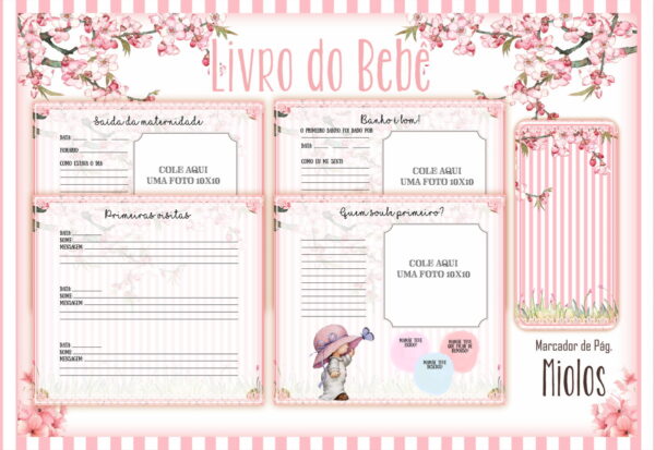 Livro do Bebê Bonecas - Arquivo Digital