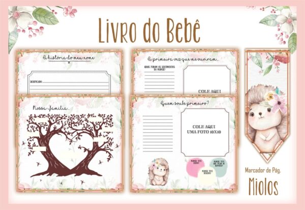 Livro do Bebê Bosque Encantado - Arquivo Digital