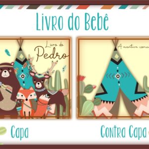 Livro do Bebê Bosque Menino I - Arquivo Digital
