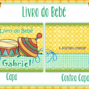 Livro do Bebê Brinquedos - Arquivo Digital