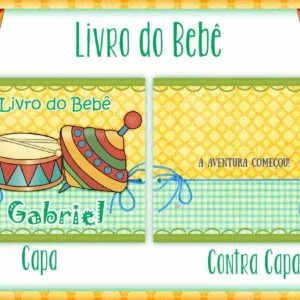 Livro do Bebê Brinquedos - Arquivo Digital