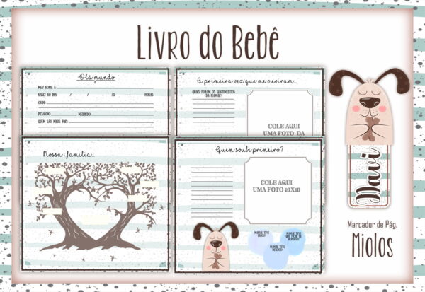 Livro do Bebê Cachorinho - Arquivo Digital