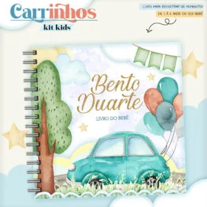 Livro do Bebê Carrinhos - Arquivo Digital